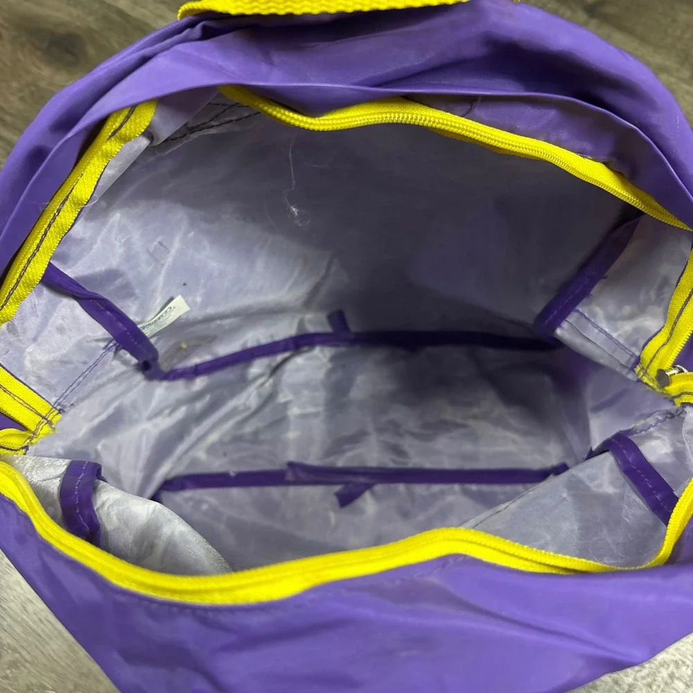 Imaginings 3 TMNT Backpack Kids OS Purple Good 1989 Vintage Ninja Turtles Bag